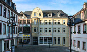 Frontansicht Rathaus St. Wendel